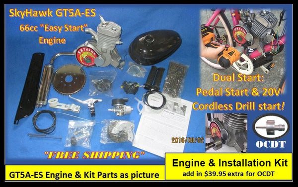TOTAL KIT: > SkyHawk GT5A-ES - Pedal & Electric OCDT Drill Start > FRE