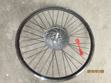 #2 HD AXLE 26" rim wheel for single speed 110 to135mm frame drop out