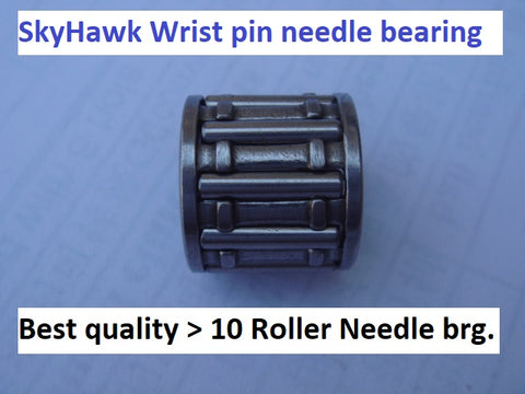 Needle Bearing, 10 roller for 10mm dia. piston wrist pin.