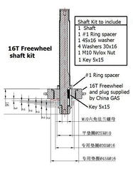 CVT 16T Freewheel Kit