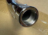 Here Now!  Chrome Header Pipe for 79cc Harbor Freight Predator Engine