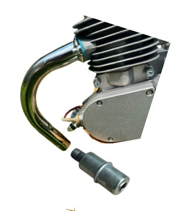 85 Avenger > Plane Jane Muffler header pipe