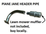 85 Avenger > Plane Jane Muffler header pipe