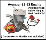 AVENGER 85 complete stock engine with Red Devil CDI