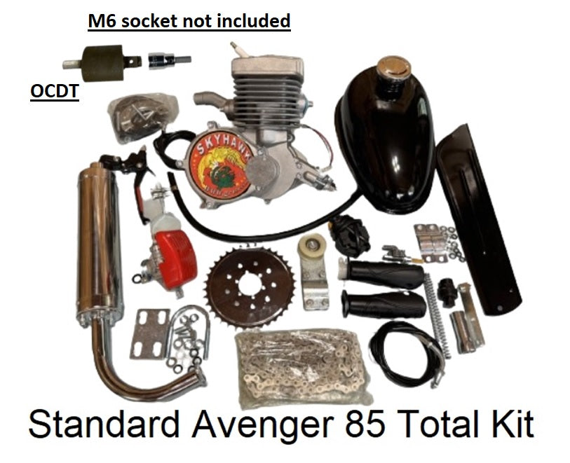 No. 85 Engine SKYHAWK AVENGER 85-ES standard TOTAL KIT with OCDT | Gru-Bee Inc