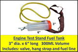 300ML Fuel tank for engine test stand