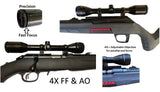WP-2AO > WolfPup 4X AO and Fast Focus   3/4" tube