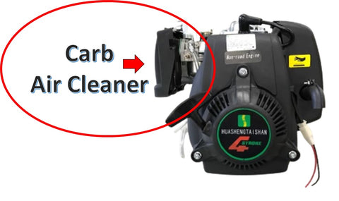 Air cleaner for HuaSheng 49/533 engine