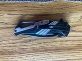 Pocket Knife with clip on chain