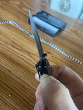 Pocket Knife with clip on chain