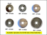 #2 HD AXLE 26" rim wheel for Multi-Speed 150mm frame drop.