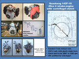 Huasheng 142F-1G  49cc 4 stroke engine with Integral CC