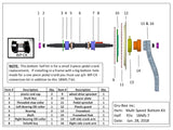 WP-CK Small Hole to Big hole conversion kit
