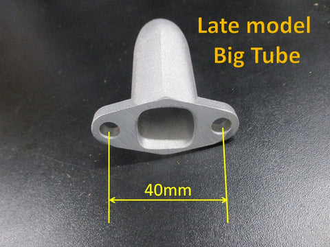 Intake tube with 40mm stud spacing holes.