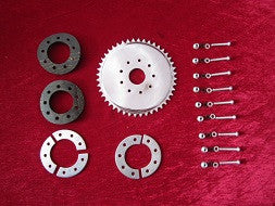 Clamp to spokes 56T rear sprocket Kit