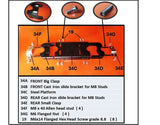 Huasheng 49/53cc 4 stroke engine Installation Kit.