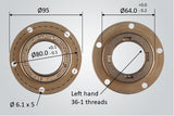 #1 HD Axle 26" wheel with Freewheel sprocket hub