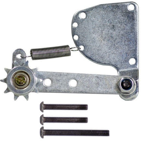 Automatic Chain tensioner slack adjuster w/ sprocket chain guide.