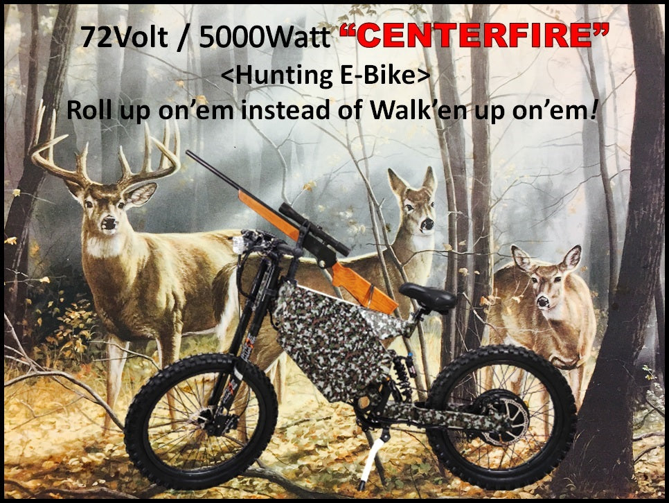 Centerfire, > High Powered -------------Hunting e-Bike