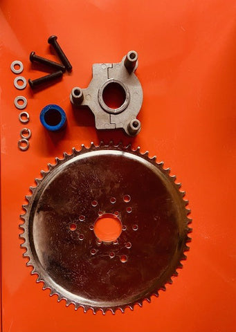 56T Sprocket and WP Clam Hub Mount