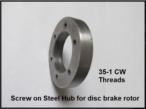 HD AXLE Screw on Hub for Disc Brake rotor