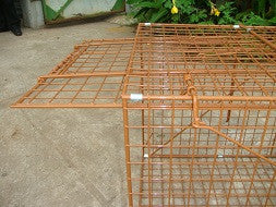 Bobcat / Coyote/ Small Dog / Fox Galvanized Metal Live Animal Trap with 1 x  2 Grid – TJB-INC Online Store