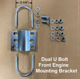 Dual U Bolt Engine Front mount bracket kit