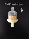 Inline fuel filter