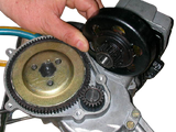 Give Gas Go kit,  Centrifugal Clutch operation
