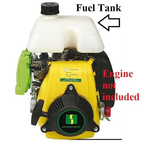 49/53cc HuaSheng engine fuel tank.