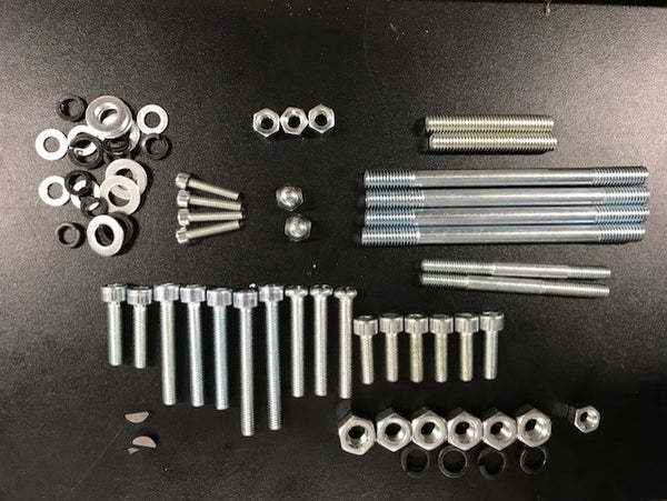 Complete fastner Kit; for 66cc SkyHawk engines. | GruBee Inc