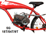 5G -54T- Belt Drive Transmission & Engine bkt. For Predator 79cc engine
