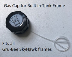 Gas Tank Cap for built in tank bike frame