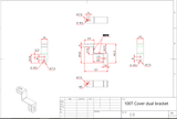 4G-1B > new style Double 100T cover brackets