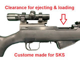 4X-20 scope and mount for SKS semi auto rifle