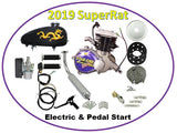 TOTAL KIT > StarFire SuperRat --- Pedal & Electric Start. > Plus Goodies & FREE SHIPPING