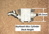 SkyHawk Gt5, Gt5A & Gt5A-ES 66cc Empty Cylinder