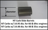 66cc / 69cc engine NT 14.95 SB carburetor