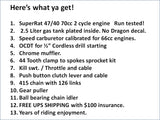 TOTAL KIT > StarFire SuperRat --- Pedal & Electric Start. > Plus Goodies & FREE SHIPPING