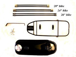 Rear gas tank and rack