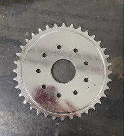 36T Sprocket 9 hole clamp to spokes