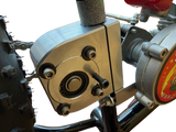 LEFT SIDE > Single Speed Seat Post Jackshaft Bracket for 4" Fat tire bike.